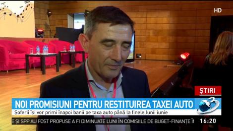 Noi promisiuni pentru restituirea taxei auto
