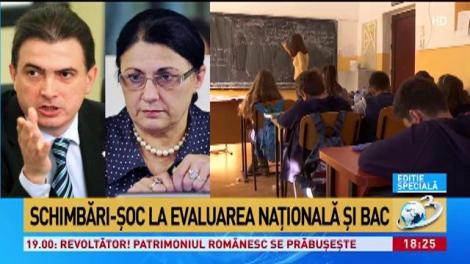 Ministrul Educației, anunț despre schimbările de la Evaluarea Națională și BAC, în anul școlar 2019-2010