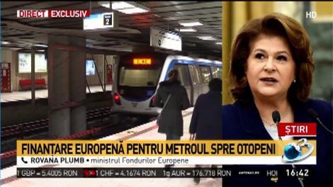 Finanţare europeană pentru metroul spre Otopeni