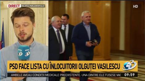 PSD face lista cu &icirc;nlocuitorii Olguței Vasilescu