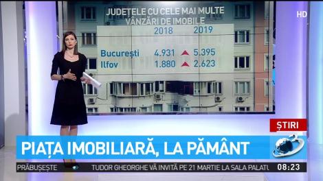 Piaţa imobiliară este &icirc;n scădere! Rom&acirc;nii au cumpărat cu 30% mai puţine locuințe