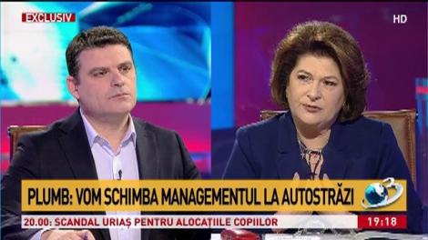 Rovana Plumb: Avem bani pentru autostrăzi