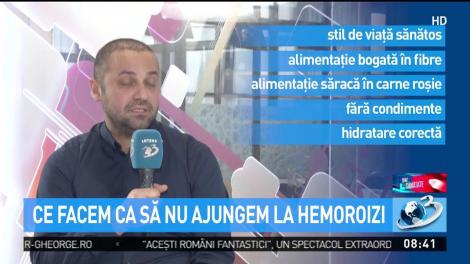 Sfat de sănătate. Ce facem ca să nu ajungem la hemoroizi