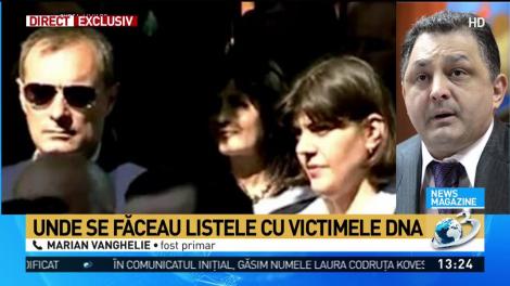 Marian Vanghelie: Comenzile se dădeau din birou la Kovesi