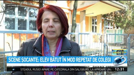 Video șocant surprins la o școală din Satu Mare. Elev bătut în mod repetat de colegi