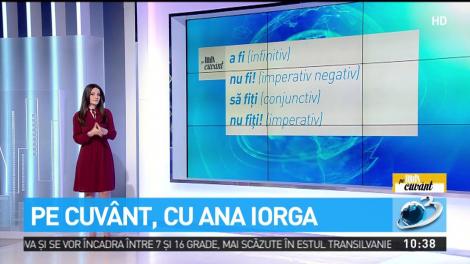 C&acirc;nd scriem cu un ''i''şi cu doi ''i'' verbul ''a fi''