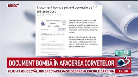 Radu Tudor:&nbsp;Document bombă&nbsp;privind corvetele de 1,4 miliarde de euro