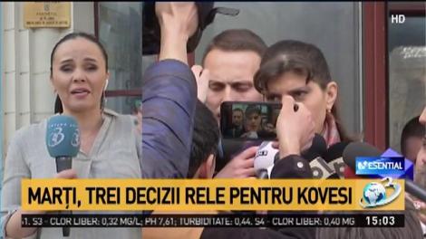 Marţi, trei decizii rele pentru Kovesi