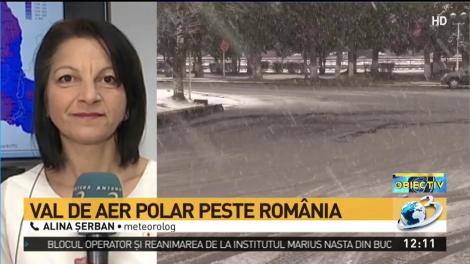 Val de aer polar peste Rom&acirc;nia