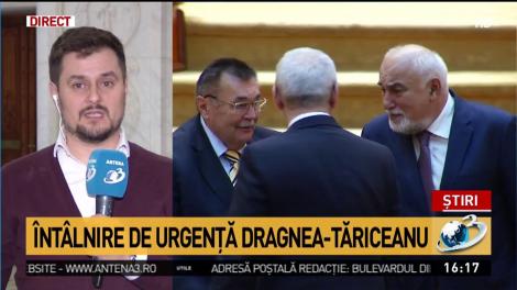 Întâlnire de urgență între Dragnea și Tăriceanu