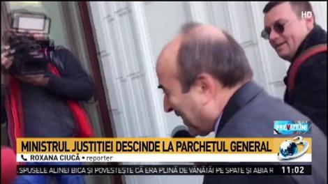 Primele imagini cu Tudorel Toader la Parchet