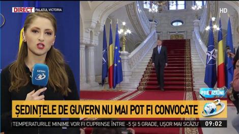 Iohannis paralizează activitatea Guvernului