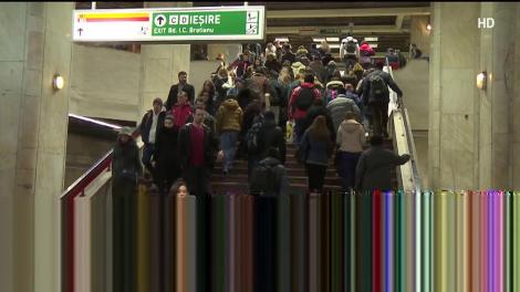 Video. Cum s-a petrecut incidentul de metroul din București: „A intrat sub vagoane!”