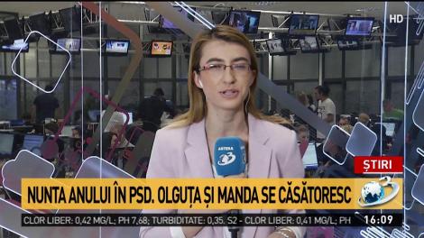 Nunta anului &icirc;n PSD. Olguţa Vasilescu şi Claudiu Manda se căsătoresc