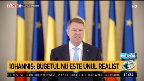 Iohannis: Guvernarea PSD a eşuat