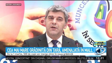 Cea mai mare grădiniţă din ţară, amenajată &icirc;n mall