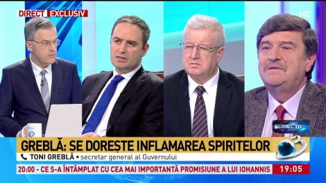 Toni Greblă, adevărul despre ordonanța lui Tudorel Toader: Se dorește inflamarea spiritelor