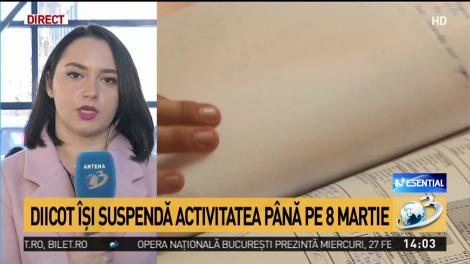 Decizie istorică! DIICOT își suspendă activitatea până pe data de 8 martie