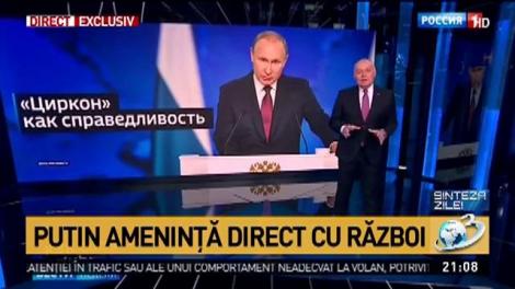 Vladimir Putin amenință direct România