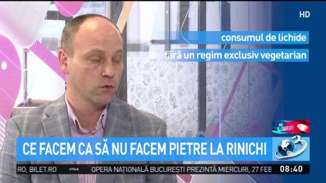 Sfat de sănătate. Cum putem evita apariția pietrelor la rinichi