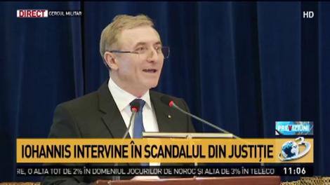 Klaus Iohannis intervine în scandalul din Justiție. Augustin Lazăr prezintă bilanţul Ministerului Public