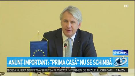 Programul „Prima Casă” nu se modifică. Anunțul făcut de ministrul Finanțelor