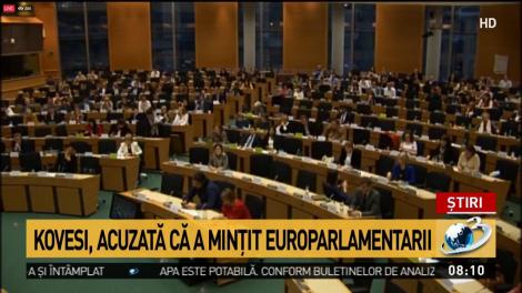 Laura Codruța Kovesi, acuzată că a mințit europarlamentarii la Bruxelles