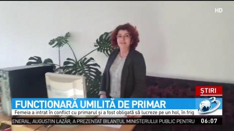 Funcționară din Gorj, umilită de primar. Condițiile &icirc;n care femeia a fost pusă să lucreze