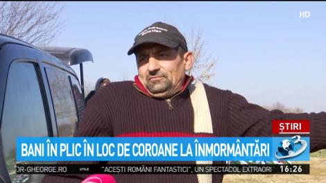Bani &icirc;n plic &icirc;n loc de coroane la &icirc;nmorm&acirc;ntări