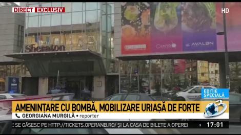 Alertă maximă &icirc;n centrul Bucureștiului. Amenințare cu bombă