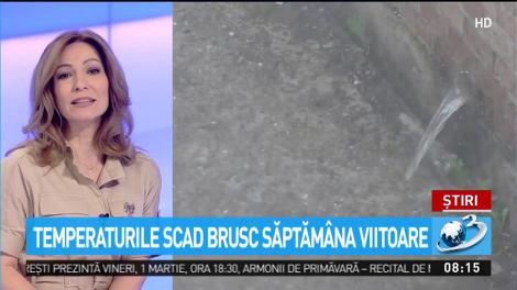 Temperaturile scad drastic și revin ninsorile, în anumite zone din țară! Prognoza meteo pe două săptămâni, până în 10 martie