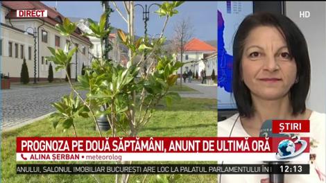 Temperaturile scad &icirc;n weekend. Săptăm&acirc;na viitoare vremea se &icirc;ncălzește semnificativ