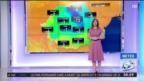 Vremea duminică, 3 martie, &icirc;n București și &icirc;n țară. Temperaturi scăzute și ninsoare