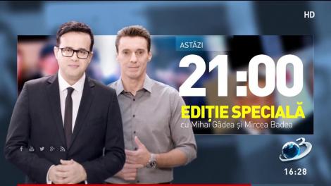 Promo Editie Specială, cu MIhai Gâdea și Mircea Badea, 3 martie 2019