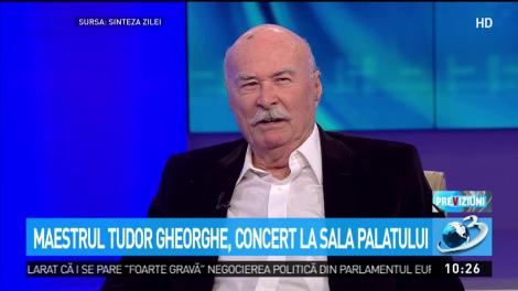 Momente emoţionante cu Tudor Gheorghe la Antena 3