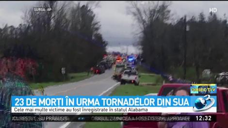 23 de morţi în urma tornadelor din SUA