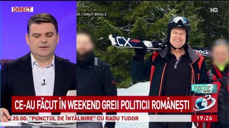 Ce au făcut &icirc;n weekend greii politicii rom&acirc;nești