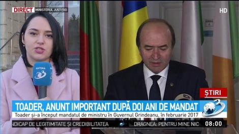 Tudorel Toader, bilanţ la 2 ani de mandat