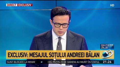Mesajul soțului Andreea Bălan pentru Mihai Gâdea
