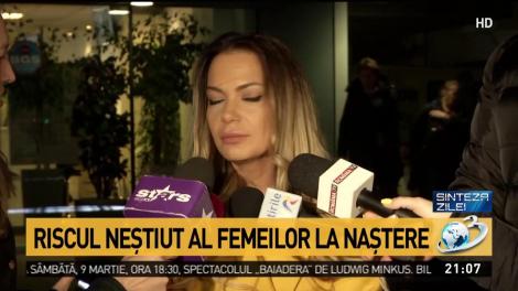 Andreea Antonescu a vizitat-o pe Andreea Bălan la spital