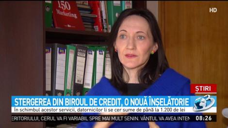 Ştergerea din Biroul de Credit, o nouă &icirc;nşelătorie