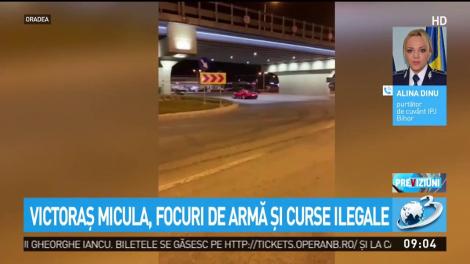 Victoraş Micula sfidează din nou legea. A tras cu mitraliera şi a participat la curse ilegale cu maşini