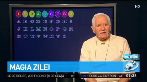 Magia Zilei, cu Mihai Voropchievici. Ce ascunde cifra numelui tău