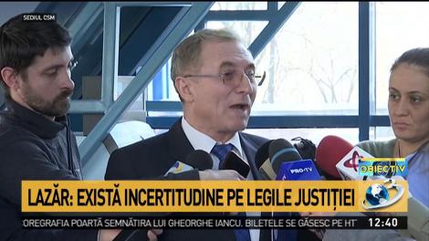 Augustin Lazăr, nou atac la ministrul Justiţiei