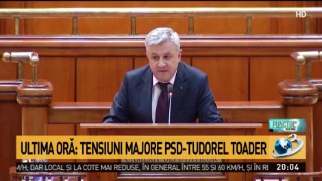 Florin Iordache, atac dur la adresa lui Tudorel Toader: &bdquo;Am &icirc;nţeles că tot ceea ce aţi făcut a fost bine, şi ce s-a făcut rău, s-a făcut &icirc;n Parlament&rdquo;