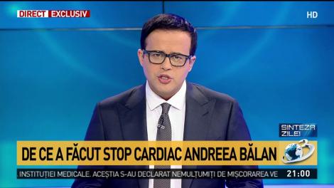 Sinteza zilei. Mihai Gâdea, informații exclusive despre starea în care se află Andreea Bălan