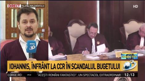 Iohannis, &icirc;nfr&acirc;nt la CCR &icirc;n scandalul bugetului