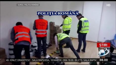 Percheziţii de amploare &icirc;n Capitală