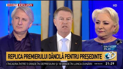 Răspunsul Vioricăi Dăncilă, la acuzațiile președintelui Iohannis