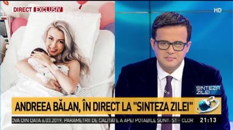 Primul interviu cu Andreea Bălan, după ce a fost la un pas de moarte